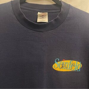 Vintage 1990s Seinfeld T-Shirt – Fruit of the Loom Heavy Cotton – Size XL